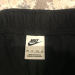 Nike Black Tapered Joggers Photo 3