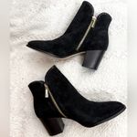 Jack Rogers Black Suede Ankle Boots Photo 5