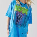 Urban Outfitters AC DC Distressed Oversized Tee L/XL Photo 0