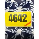 Yonique Swimsuit Set Skirted Bottom Navy White Floral Womens Sz M 14W Tankini Blue Photo 10