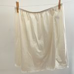 Vanity Fair Vintage  White 19in Nylon Slip Skirt Photo 0