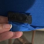 Gianni Bini M royal blue Elsie Off The Shoulder Ruffle Open Neck Bodysuit Top Photo 2