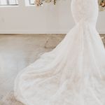 Casablanca Bridal Wedding Dress Style Este White Size 12 Photo 4