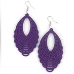 Paparazzi Tahiti Tankini Purple Earrings (163) Photo 1
