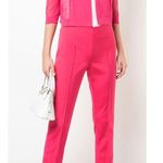 Akris Punto Fuchsia Pink Straight-Leg Pants Photo 2