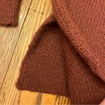 Wooden Ships  mock neck, wool blend, ladies long line sweater size Small/Medium Photo 3