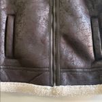 Aerie  Cream Sherpa Vest Photo 1