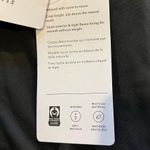 Athleta NWT   Black Whistler Mock Neck Long Sleeve Shirt XL Crop Top Relaxed Photo 3