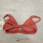 l*space 💕L*💕 Eco Chic Repreve Nina Bikini Top ~ Ribbed Textured Brick DD NWT Photo 11