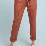 Anthropologie The Wanderer by  Rust Utility Pants Size‎ 32 Cotton Linen Blend Photo 0
