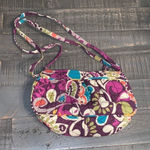Vera Bradley Vera‎ Bradley Frannie Crossbody Purse in Plum Crazy Photo 0