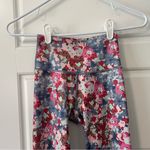 Aerie  American Eagle Pink Floral Leggings Photo 1