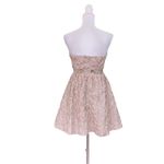 As You Wish Homecoming Bridesmaid Junior Strapless Mauve Party Evening Party Mini Dress Photo 7