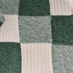 Capezio Vintage Patchwork Checkered Knit Turtleneck Sweater Photo 2