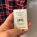 Tommy John Second Skin pajamas size large. Silky, luxe, modal. Red plaid Photo 2