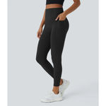 Halara UltraSculpt SoCinched Butt Lifting Tummy Control 7/8 Legging Black S Photo 5