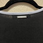 Michael Kors Michael  Black White Trim Long Sleeve Bell Sleeve Formal Dress Sz XS Photo 6