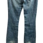 Victoria's Secret PINK Flare Bootcut Denim Jeans Y2K 2009 Distressed Size 2 Blue Photo 8