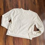 Faherty  12 South Nashville Sweatshirt Cream Velour Sunset Photo 5