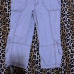 SO  Clothing Pink Low Rise Y2K Cargo Capris Photo 6