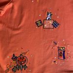 White Stag Vintage y2k  Orange Graphic Appliqué Halloween Sweater 🔥 Photo 3