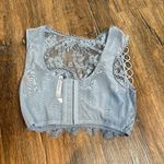 Victoria's Secret  dusty blue lacy bra top Photo 1