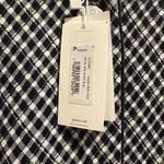 Spanx Ponte Lady Blazer Jacket Stretch Jacquard Black Plaid Size Medium Photo 7