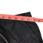 Columbia Leaves Print Nylon Drawstring Shorts Women M Gray Athletic Outdoor Y2K Photo 5