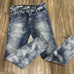 Decree  Super Skinny Blue Moto Jeans Photo 0