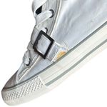 ALDO  Offwhite Leather Flipdown Fashion Sneakers Women’s Size 8 Photo 1