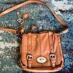 Fossil  Maddox crossbody messenger bag in brown leather Photo 1