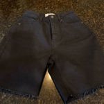We The Free CRVY Black Denim Shorts Photo 0