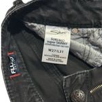 Silver Jeans  Suki  Skinny Fluid Denim Black Size 27 Photo 6