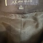 Anne Klein  Black and Gray Blazer Tailored Suit Jacket Photo 2