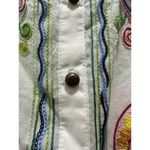 Anthropologie  Cyrena Boho Embroidered Shirt Dress SMALL EUC Photo 2