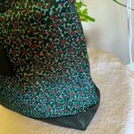 Coach Ranch Floral Nylon & Navy Blue
Pebble Leather Tote Bag Photo 3