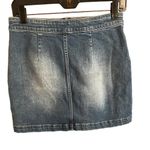 Altar'd State Altar’d State Mini Jean Skirt Medium Wash Denim Size Medium cotton blend pockets Photo 1