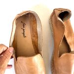 Free People  Laurel Brown leather slip on espadrille EU 41 / US 10.5 Photo 7