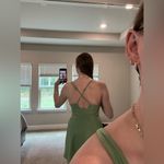 Abercrombie & Fitch Abercrombie Light Green Athletic Travel Dress Small Photo 2