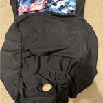 XL EKOUAER Black / Floral one piece swim dress Photo 3