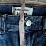 Reformation  Harper High Rise Skinny Jeans Destin Wash Photo 6