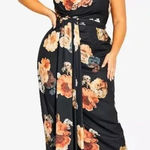City Chic New! Maxi Dress Dress Autumn Rose, size M/18 Photo 0