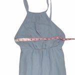 Show Me Your Mumu Amanda Maxi Bridesmaid Wedding Dress Sleeveless Blue Steel XXS Photo 3