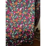 Ava & Viv Ava & Viv 3X Black Floral Peasant Blouse Balloon Sleeve Boho Top Photo 9