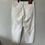 Lucky Brand 90s Loose High Rise Crop Jeans Womens Size 10/30 White Ivory Denim Photo 2