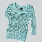 Rue 21  Hi-Lo Open Knit Sweater Photo 1