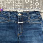 Anthropologie CLOSED Skinny Pusher 2021 Organic Cotton Made In Italy Size 23 Blue Photo 10