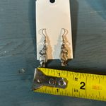 Vintage 1993 Disney Winnie The Pooh Danforth Pewter Dangle Earrings Silver Photo 3