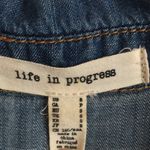 Life in Progress 2/$15  Button Front Size S Photo 1