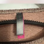 Vince Camuto  Tan Textured Short Sleeve Top Photo 3